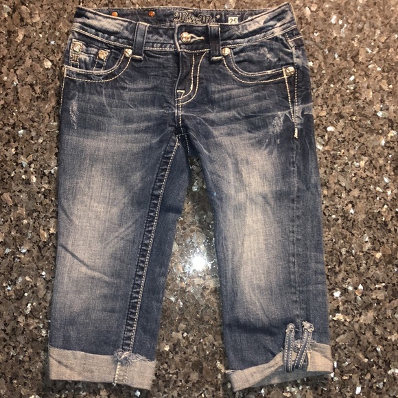 Miss Me Cuffed Jeans Crop size 25 (JE534OC2) - 2 - Picture 5 of 11